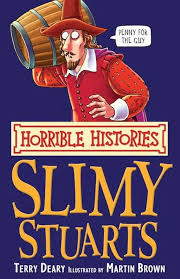 slimy stuarts horrible histories