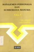 Manajemen Personalia dan Sumberdaya Manusia